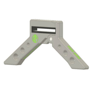 Pied d'arc pliable