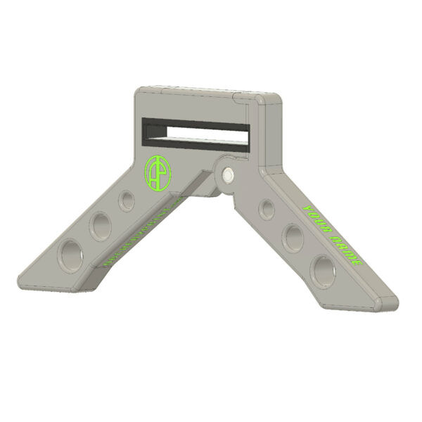 Pied d'arc pliable