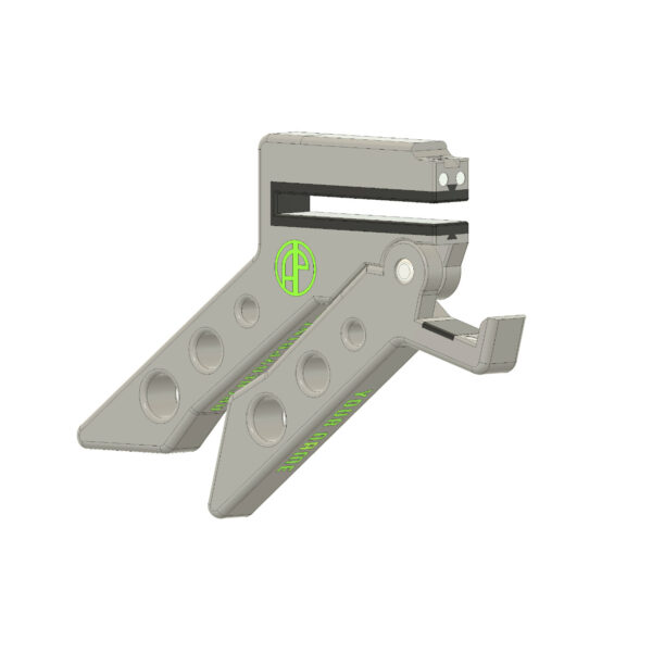 Pied d'arc pliable